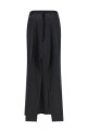 Raw cut hem skirt  Black