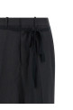 Raw cut hem skirt  Black