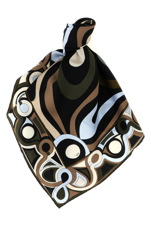 Triangle scarf Multicolor