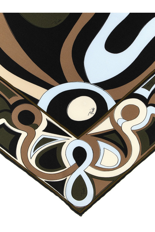 Triangle scarf Multicolor