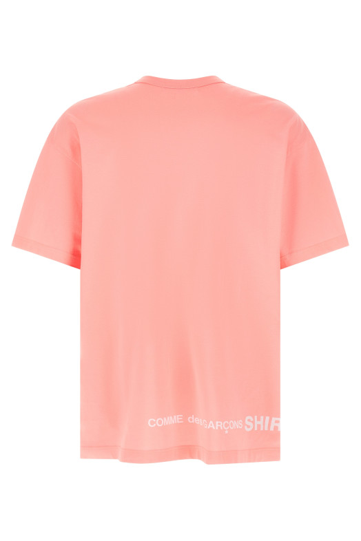 Logo print T-shirt Pink