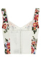 'Mazzo di fiori' print top Multicolor