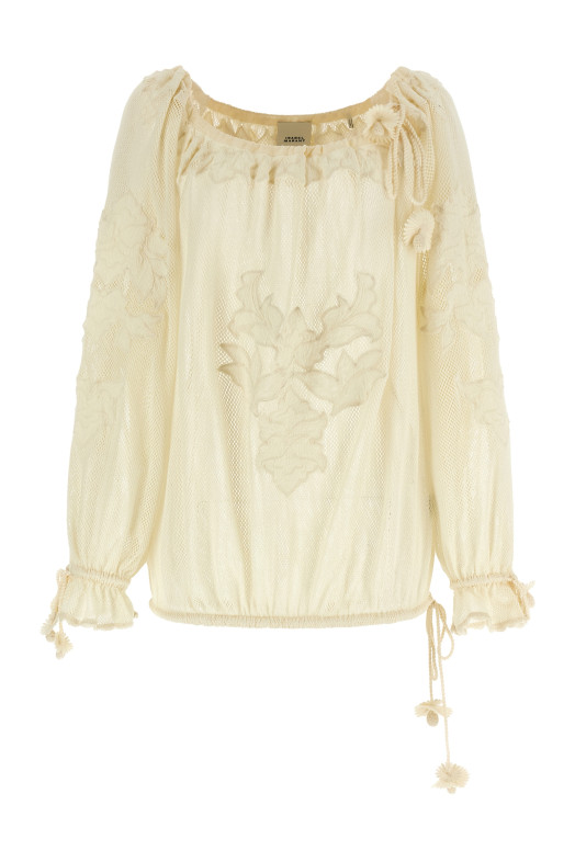 Блузка «Dalyna» бежевого цвета HT0881FAD2J03I23EC