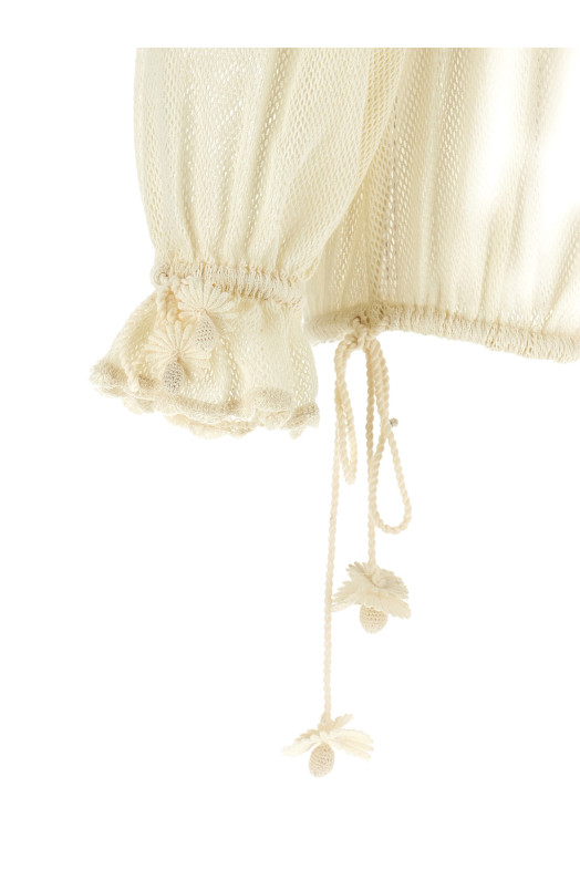 Блузка «Dalyna» бежевого цвета HT0881FAD2J03I23EC