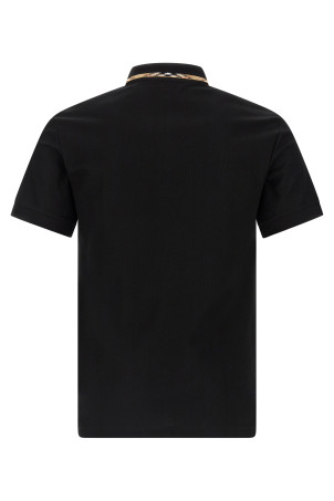 'Eddie' polo shirt Black