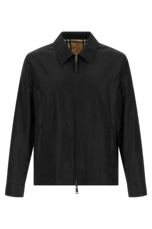 'Bloomsbury' reversible jacket Black