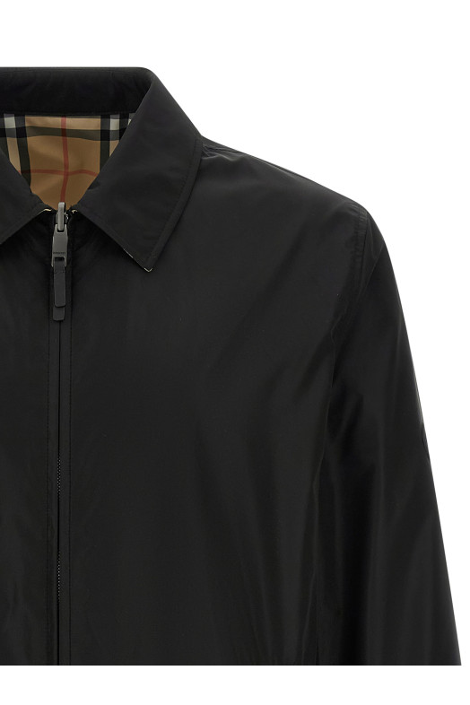 'Bloomsbury' reversible jacket Black