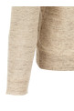 Linen and silk sweater Beige