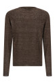Linen and silk sweater Brown