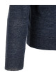 Linen and silk sweater Blue
