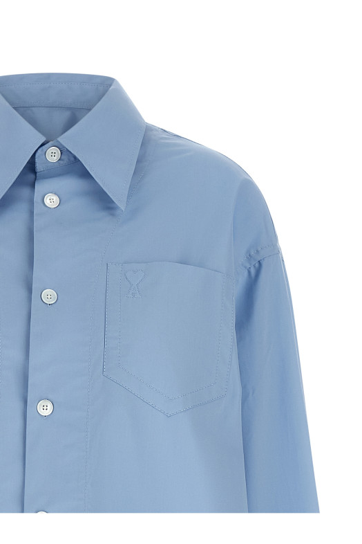 'Ami De Coeur' shirt dress Blue