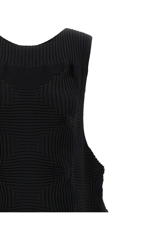 'Linkage' dress Black