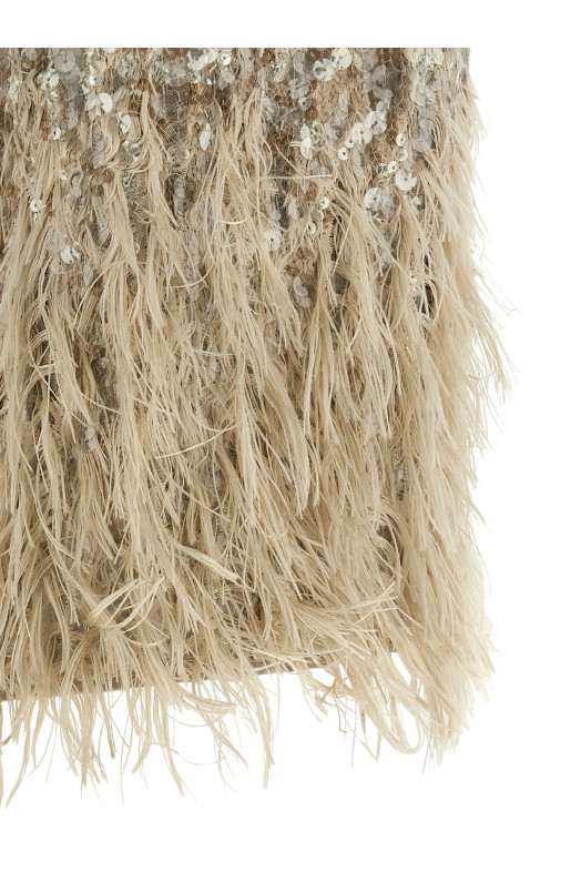 Short-sleeved shirt Beige