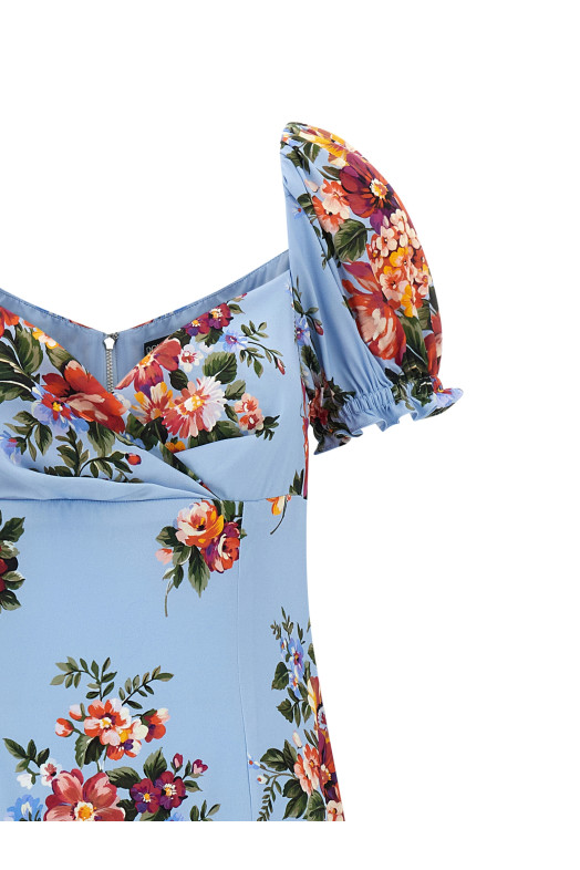 'Mazzo di fiori' print dress Multicolor