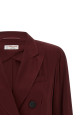 Double-breasted blazer  Bordeaux