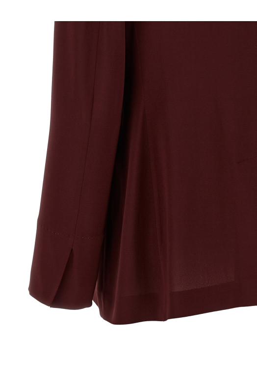 Double-breasted blazer  Bordeaux