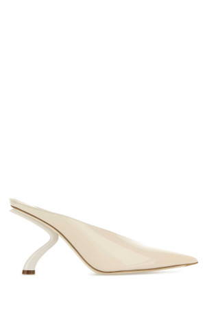 Ivory leather Itaca sabot Beige SALVATORE FERRAGAMO (01L5927927301C)