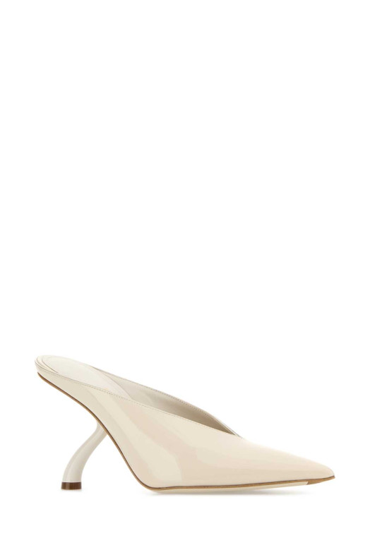 Ivory leather Itaca sabot Beige SALVATORE FERRAGAMO (01L5927927301C)