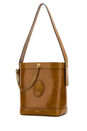 Сумка-відро з верблюжої шкіри VERSACE (10234601A17453)