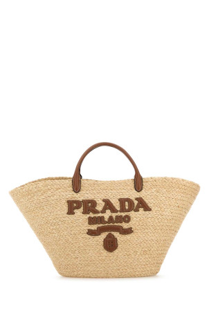 Велика сумка для покупок з рафії PRADA (1BG470VGOO2CXQ)