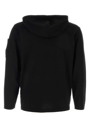 Black knit sweatshirt Black C.P. COMPANY (20CMKN100A110560A)