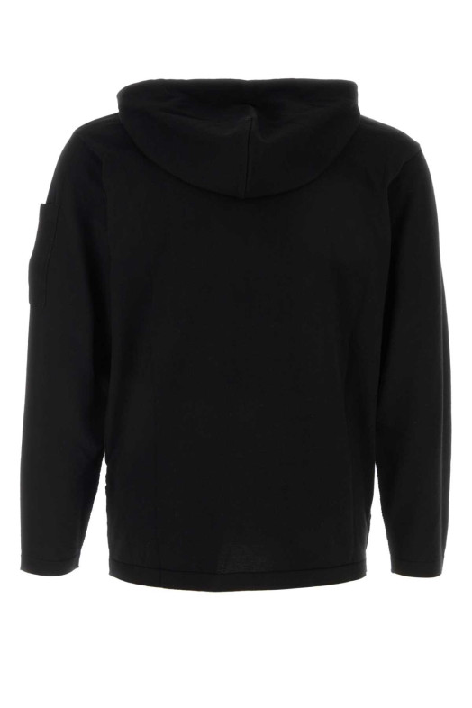 Black knit sweatshirt Black C.P. COMPANY (20CMKN100A110560A)