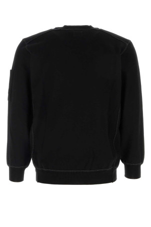 Black cotton sweater Black C.P. COMPANY (20CMKN102A110560A)