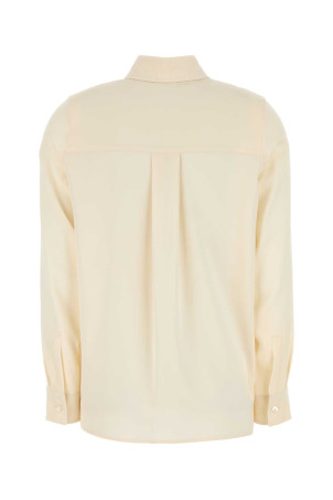 Cream stretch silk Avion shirt MAX MARA (2521116018600)