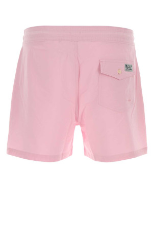 Pink stretch polyester swimming shorts Blue POLO RALPH LAUREN (710B16721)