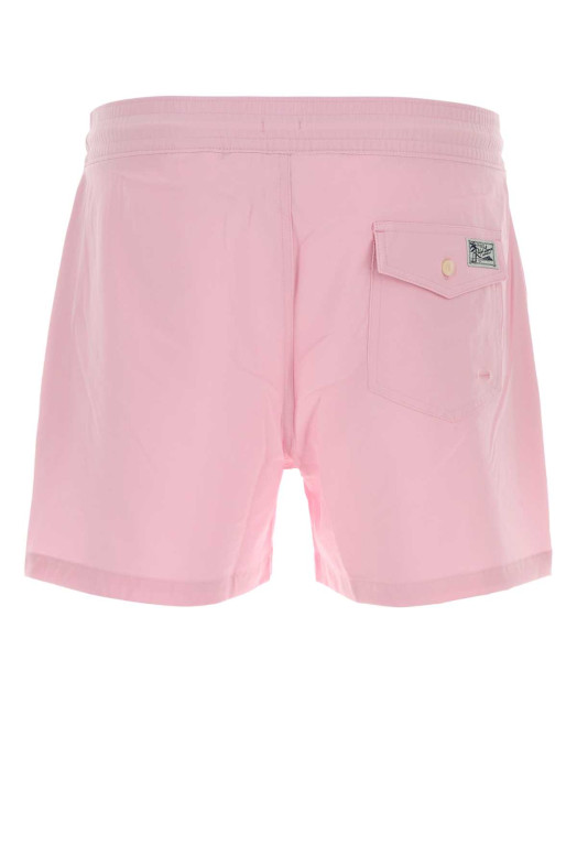 Pink stretch polyester swimming shorts Blue POLO RALPH LAUREN (710B16721)