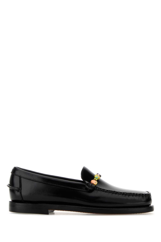 Black leather Frank loafers SEBAGO (75112VW)