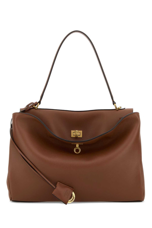 Caramel leather medium Rodeo handbag BALENCIAGA (7897722AA4V)