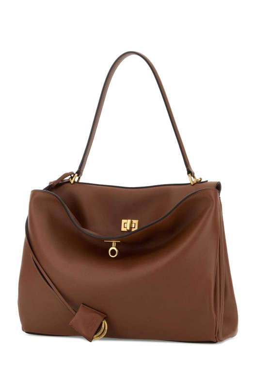Caramel leather medium Rodeo handbag BALENCIAGA (7897722AA4V)