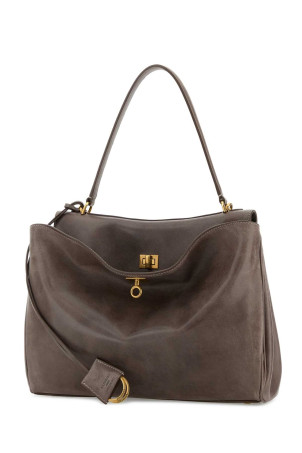 Mud leather Rodeo handbag BALENCIAGA (7897722ACFX)