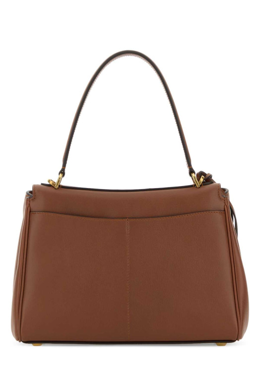 Маленька шкіряна сумочка Rodeo кольору «Кармель» від BALENCIAGA (7897792AA4V)