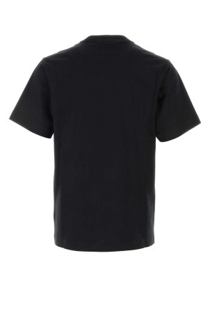 Black cotton t-shirt Black BURBERRY (8123436)