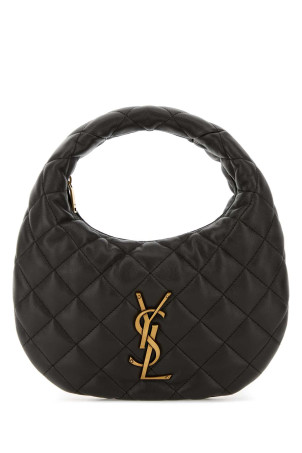 Charcoal nappa leather Icarino shoulder bag SAINT LAURENT (851689AAANG)