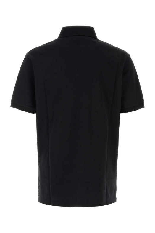 Black stretch piquet polo shirt GUCCI (854796XJHQP)