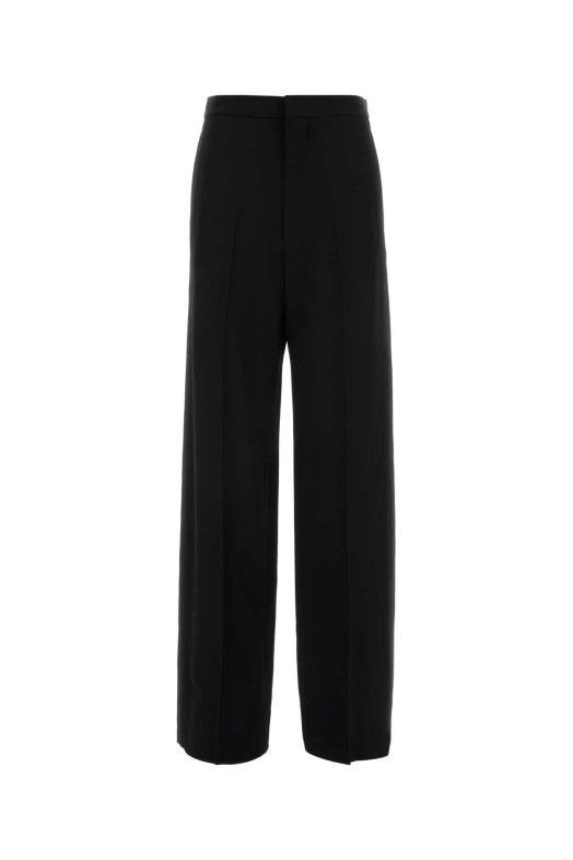 Black wool palazzo pant Black BALENCIAGA (857607TNT21)