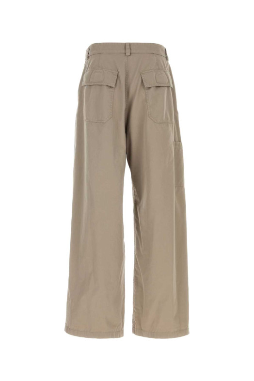 Cappuccino cotogno wide-leg pant BALENCIAGA (857631TSP13)