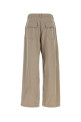 Cappuccino cotogno wide-leg pant BALENCIAGA (857631TSP13)