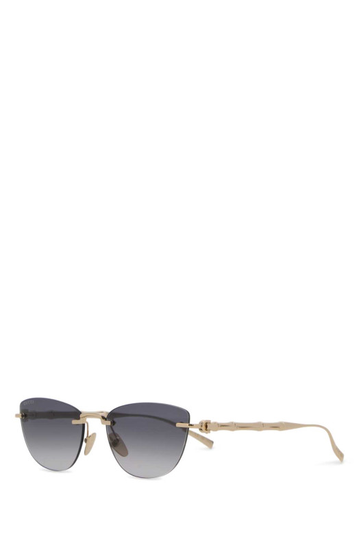 Gold metal sunglasses GUCCI (859478I3330)