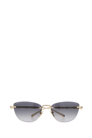 Gold metal sunglasses GUCCI (859478I3330)