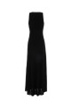 Black viscose blend dress Black SAINT LAURENT (861801Y77JE)