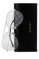 Silver metal sunglasses GUCCI (865673I3331)