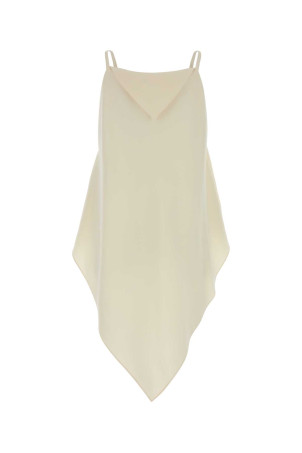 Ivory silk blend top BALENCIAGA (872352TUT14)