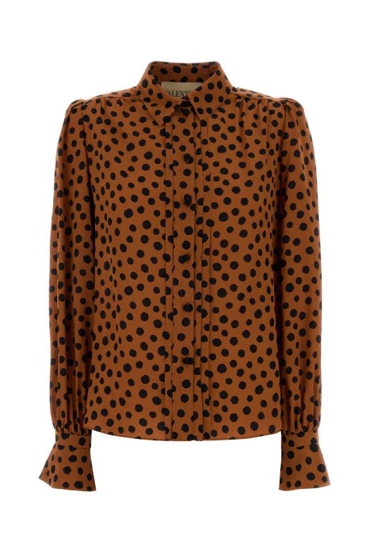 Printed silk shirt VALENTINO GARAVANI (8B0AB8E2A62)
