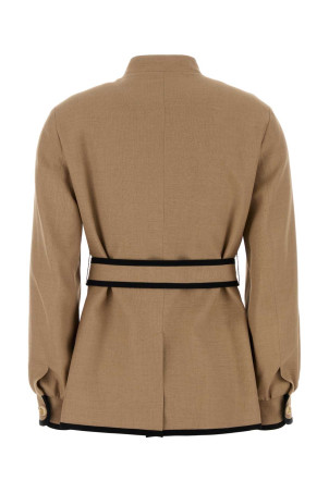 Beige viscose blend blazer VALENTINO GARAVANI (8B3CJ3T69EK)