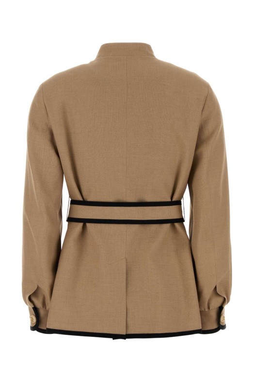 Beige viscose blend blazer VALENTINO GARAVANI (8B3CJ3T69EK)