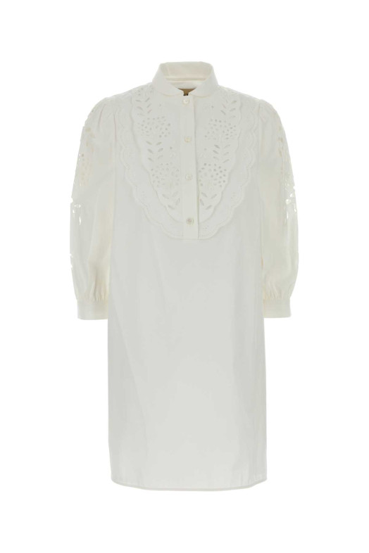 White poplin shirt dress VALENTINO GARAVANI (8B3VAJS09VN)